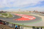 Grandstandstands Stadium GP Barcelona<br />Circuit de Catalunya Montmelo